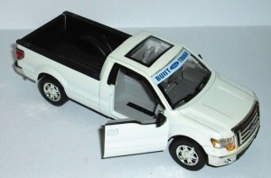 White Ford F150 Pickup